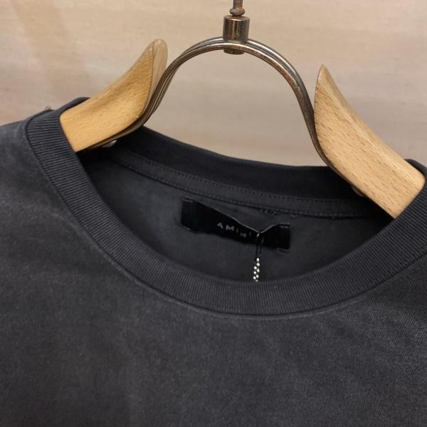 AMIRI アミリ 2026新作 バードグラフィック 半袖Tシャツ ヘビーウェイト コットン オーバーサイズ ユニセックス