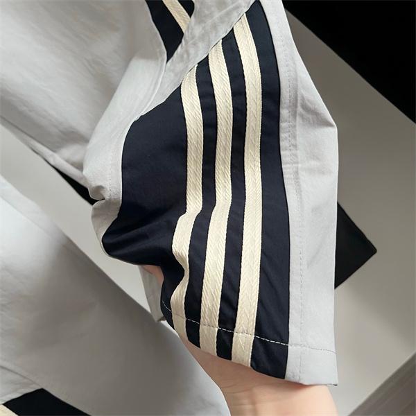 トラックパンツ サイドライン切替 軽量タイプ BALENCIAGA バレンシアガ コピー パンツ スポーツミックス × アディダス オリジナルス コラボ