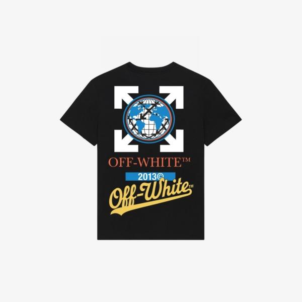 OFF-WHITE オフホワイト 2026新作 バックアローロゴ ワールド