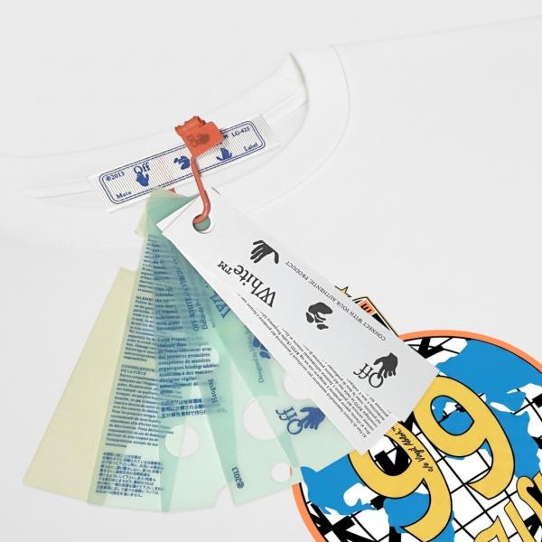 OFF-WHITE オフホワイト 2026新作 バックアローロゴ ワールド