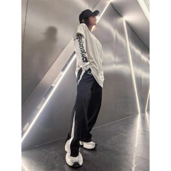 ロゴスリーブTシャツ レイヤード仕様 ルーズフィット BALENCIAGA バレンシアガ コピー Tシャツ デイリー対応 ストリート人気
