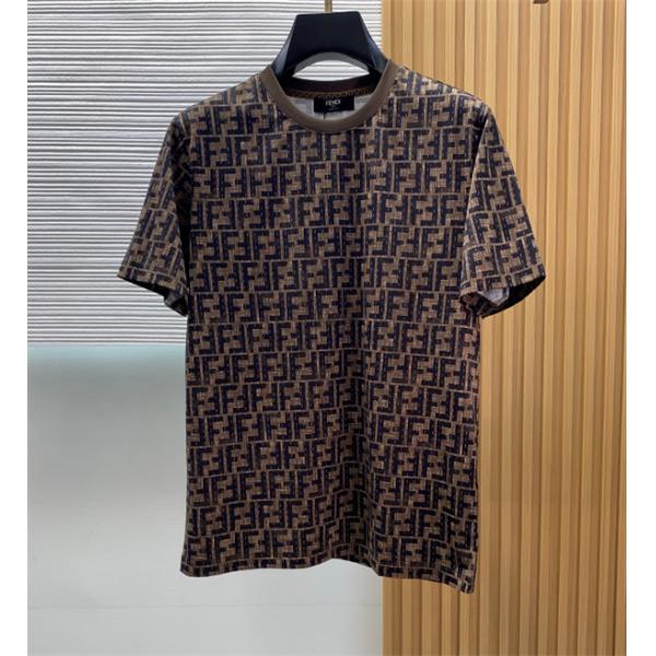 大人OK★FENDI★2026SS★ロゴ入半袖Tシャツ★フェンディスーパーコピー 激安柔らかい万能アイテム