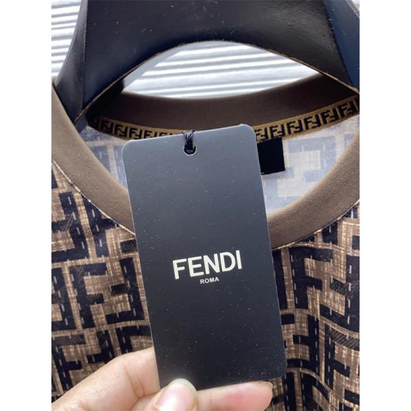 大人OK★FENDI★2026SS★ロゴ入半袖Tシャツ★フェンディスーパーコピー 激安柔らかい万能アイテム