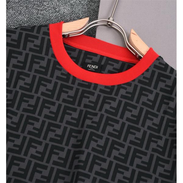 実用性の高さも魅力 フェンディｔシャツコピー FENDI 春夏らしくて軽やかにする  激安(日本最大級)