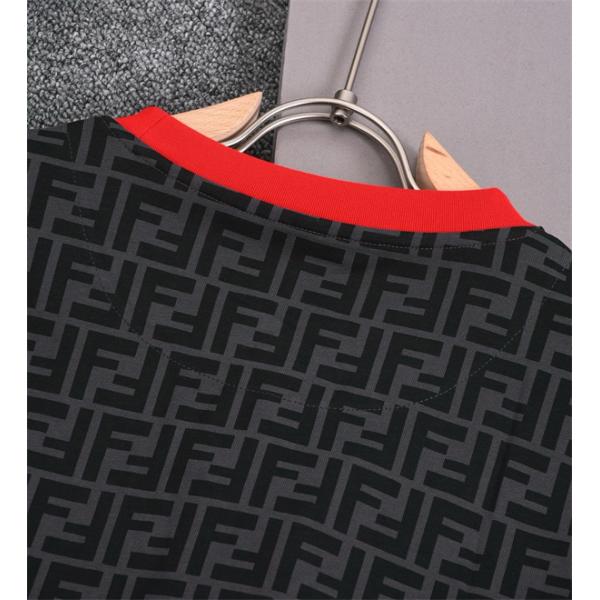 実用性の高さも魅力 フェンディｔシャツコピー FENDI 春夏らしくて軽やかにする  激安(日本最大級)