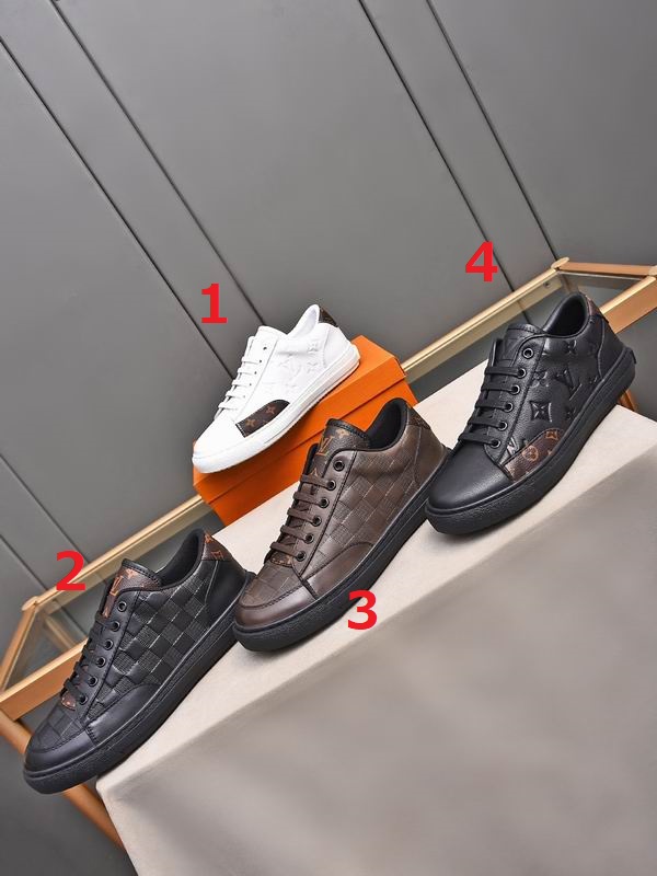 4色☆☆LOUIS VUITTON ルイヴィトンスニーカーコピークラシックデザイン×現代テクノロジー2026新作