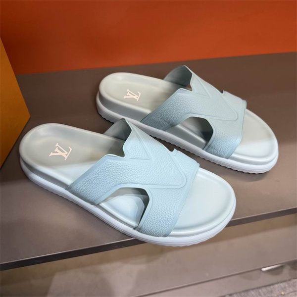LOUIS VUITTON ☆ルイヴィトンサンダルスーパーコピー通気性抜群2026春夏流行りブルー色