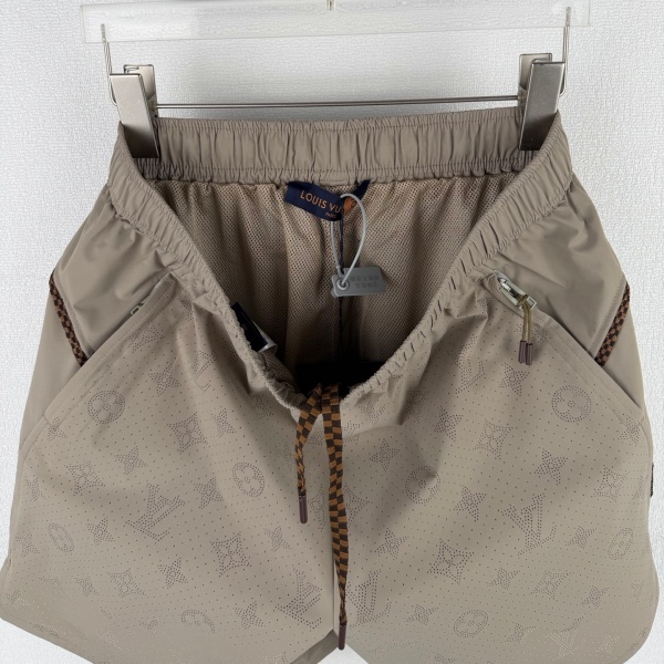 LOUIS VUITTON コピー ルイヴィトン コピー 2026新作 モノグラム ジャカード ショートパンツ ハーフパンツ リップストップ 軽量 通気性
