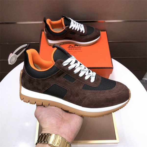 2026☆エルメススニーカーメンズコピー☆Hermès 素足感覚で履ける一枚超軽量