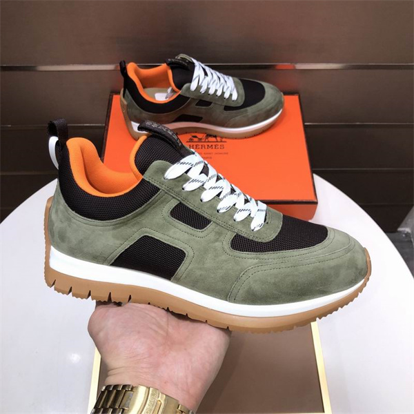 2026☆エルメススニーカーメンズコピー☆Hermès 素足感覚で履ける一枚超軽量