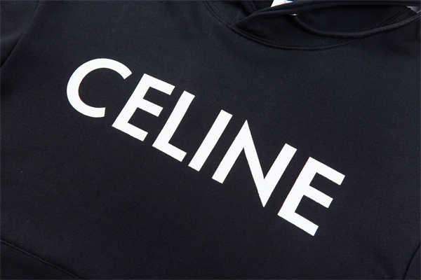 フードドローコード シンプルベース リラックス感 着回し便利 CELINE セリーヌ コピー パーカー 注目デザイン
