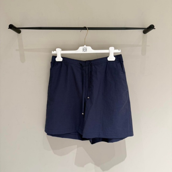 2026新作 LOEWE ロエベ アナグラム刺繍コットンショーツ メンズ
