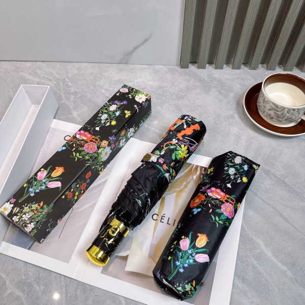 2026新作 BALENCIAGA 激安 バレンシアガ 折りたたみ傘 晴雨兼用 五つ折り 全自動 UVカット99% 軽量 フラワープリント ギフトBOX付き