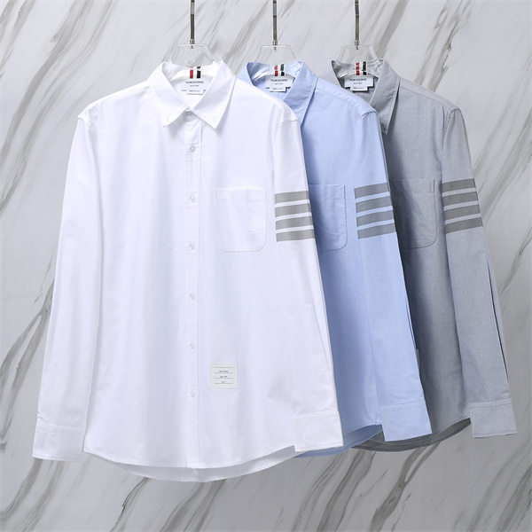 プレミアムファッション アーバンスタイル 注目モデル THOM BROWNE トムブラウン コピー ボタンダウンシャツ