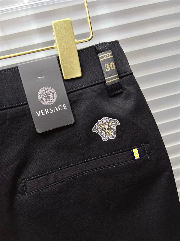 ストレートシルエット 上質カジュアル ラグジュアリースタイル VERSACE ヴェルサーチ コピー スラックス 人気モデル