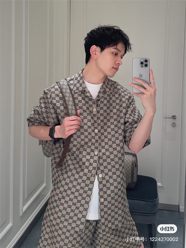 26ss GGグッチセットアップコピー春夏流行りランキングおしゃれコーディネートGucci