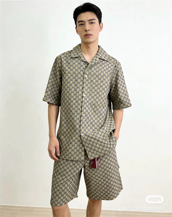 26ss GGグッチセットアップコピー春夏流行りランキングおしゃれコーディネートGucci