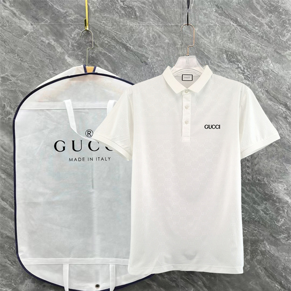 ジャカードロゴ 襟付き スポーティー クリーンスタイル GUCCI グッチ