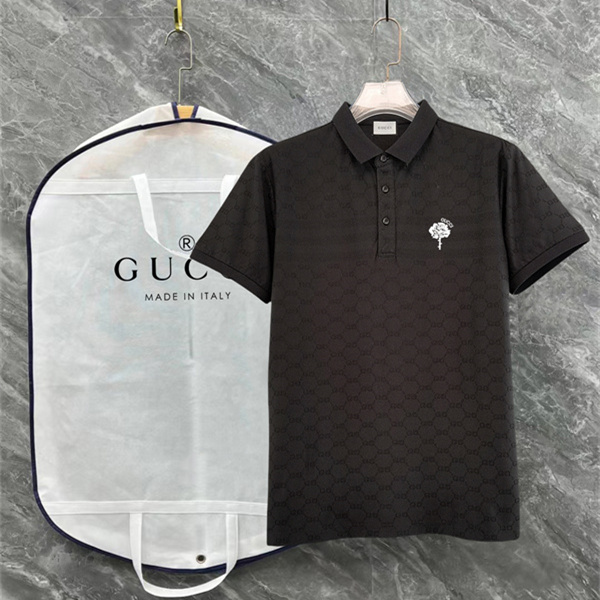 総柄デザイン クラシックスタイル 高見え GUCCI グッチ コピー ポロシャツ タウンユース
