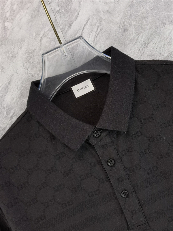 総柄デザイン クラシックスタイル 高見え GUCCI グッチ コピー ポロシャツ タウンユース