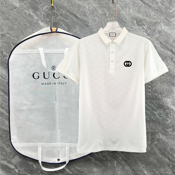 GGモノグラム クリーンルック デイリーコーデ GUCCI グッチ コピー 半袖ポロ 上質コレクション