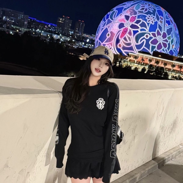 2026新作 CHROME HEARTS 激安 クロムハーツ ワッフル 長袖Tシャツ