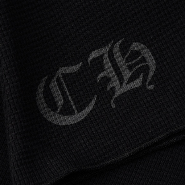 2026新作 CHROME HEARTS 激安 クロムハーツ ワッフル 長袖Tシャツ