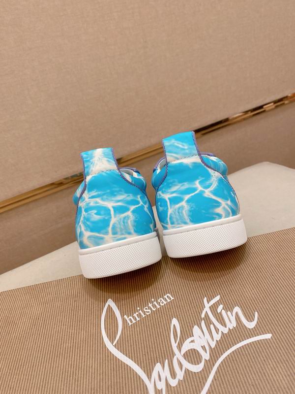 ChristianLouboutin クリスチャンルブタン ターコイズブルー 2026新色CHRISTIAN LOUBOUTIN クリスチャン ルブタン スニーカーコピー