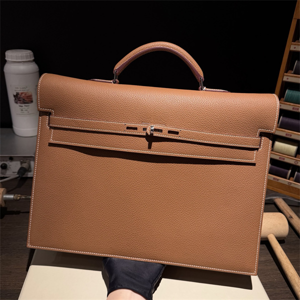 メンズ向けケリーブリーフケース☆エルメスビジネスバッグコピーHermès 2026新作