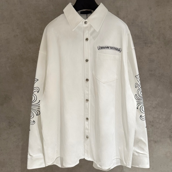 2026新作 Chrome Hearts 激安 クロムハーツ ロゴプリント 長袖シャツ
