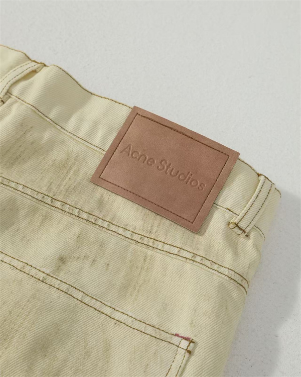 ヴィンテージ風カラー 着回しやすい定番パンツ Acne Studios アクネストゥディオズ コピー デニムショーツ