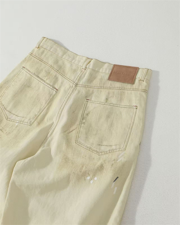 ヴィンテージ風カラー 着回しやすい定番パンツ Acne Studios アクネストゥディオズ コピー デニムショーツ