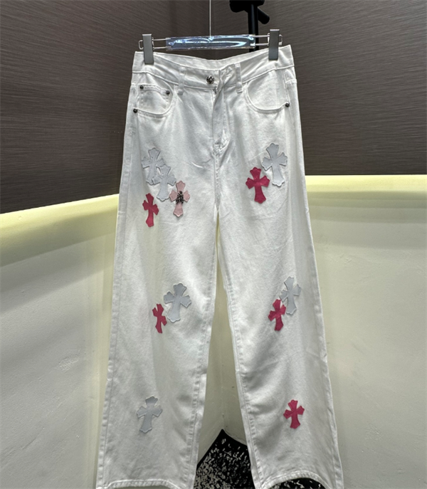 ☆ 2026人気☆☆Chrome Heartsクロムハーツジーンズコピーお洒落ユニセックス