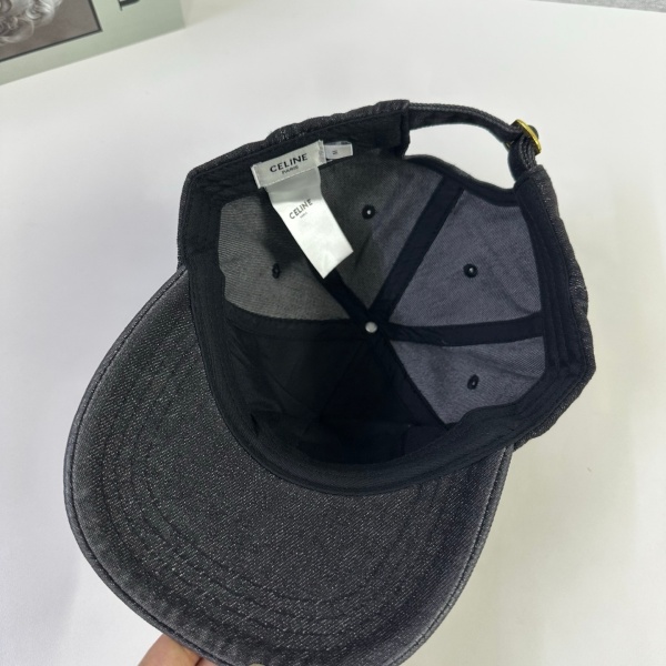 2026新作 CELINE 激安 セリーヌ デニム ベースボールキャップ トリオンフ ロゴキャップ ユニセックス サイズ調節可能