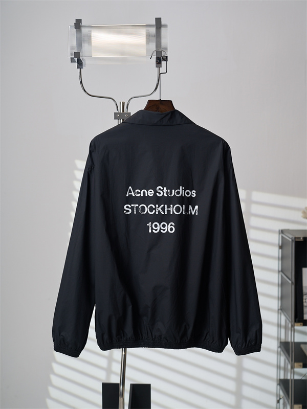 スタンドカラー 軽量デザイン デイリーアウター Acne Studios アクネストゥディオズ コピー ナイロンジャケット