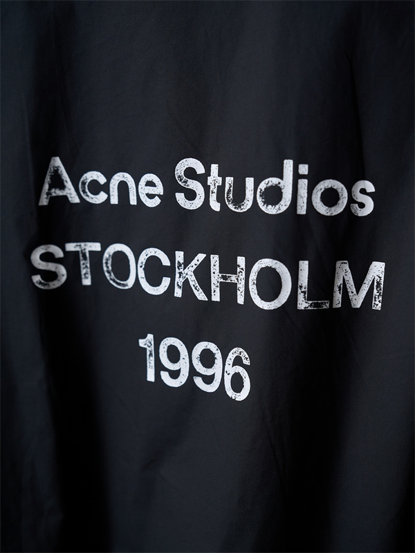 スタンドカラー 軽量デザイン デイリーアウター Acne Studios アクネストゥディオズ コピー ナイロンジャケット