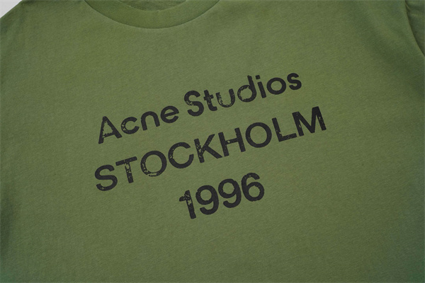 ミニマルファッション カジュアルコーデ Acne Studios アクネストゥディオズ コピー 半袖トップス 注目ウェア
