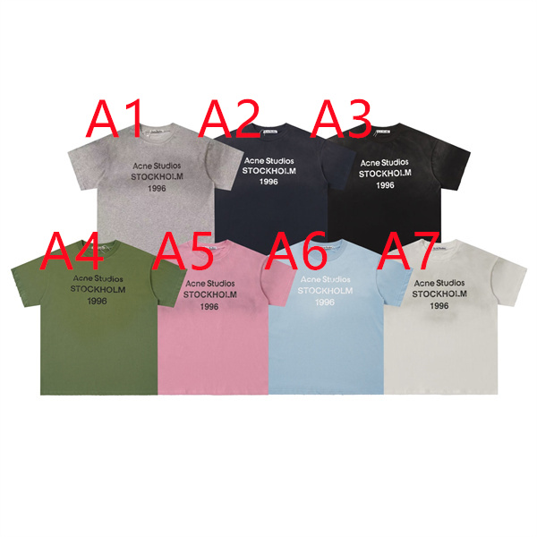 ミニマルファッション カジュアルコーデ Acne Studios アクネストゥディオズ コピー 半袖トップス 注目ウェア