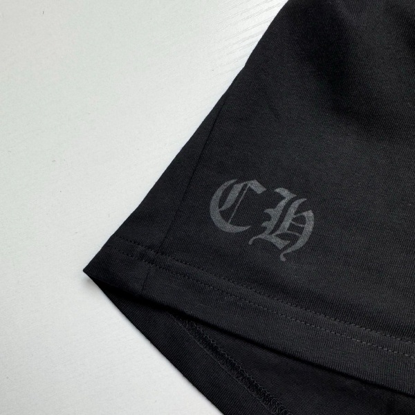2026新作 Chrome Hearts N級品 クロムハーツ ロングTシャツ STAFFロゴ バックホースシュー プリント 長袖Tシャツ コットン 人気アイテム