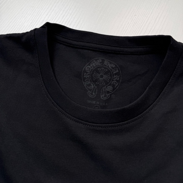 2026新作 Chrome Hearts N級品 クロムハーツ ロングTシャツ STAFFロゴ バックホースシュー プリント 長袖Tシャツ コットン 人気アイテム