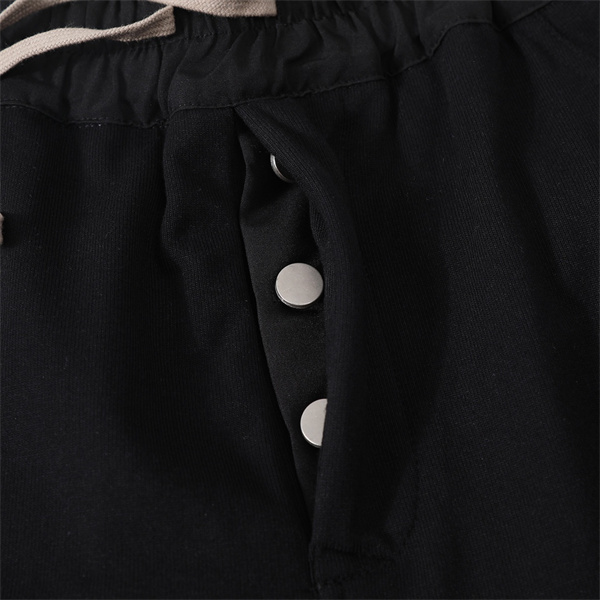RICK OWENS   2026SS春夏リックオウエンスカーゴパンツコピー黒色人気リラックス感