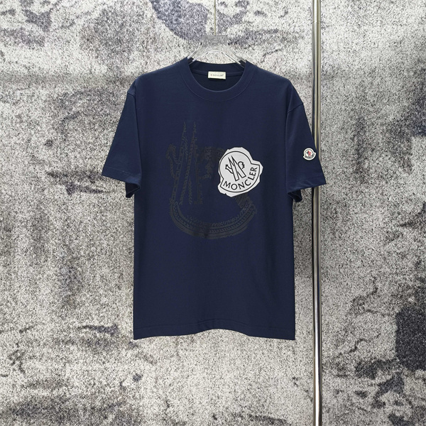 ドローイングプリント ロゴモチーフ クリエイティブデザイン MONCLER モンクレール コピー 半袖Tシャツ