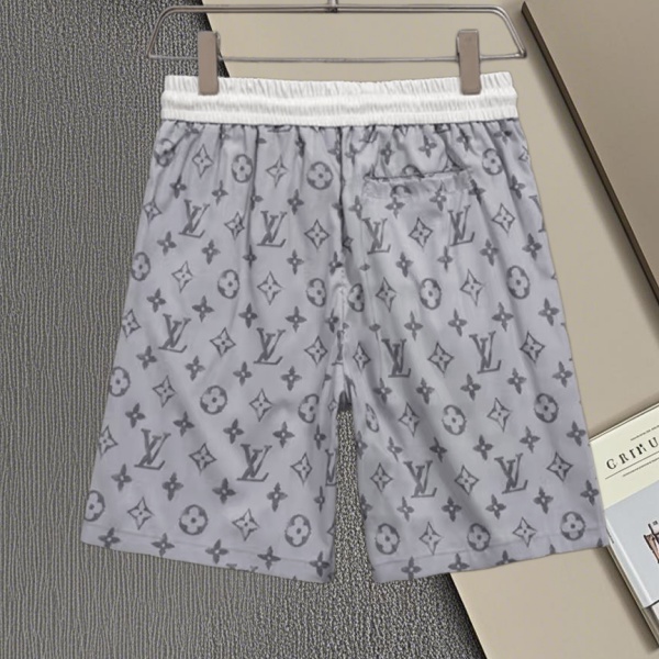 グレーストライプ総柄モノグラム速乾ハーフパンツ Louis Vuitton 激安