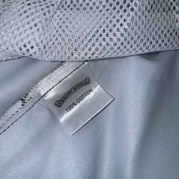 ホワイトクロス入りブラックスイムショーツ Chrome Hearts 激安 通気メッシュ仕様 クロムハーツ休闲ハーフパンツ
