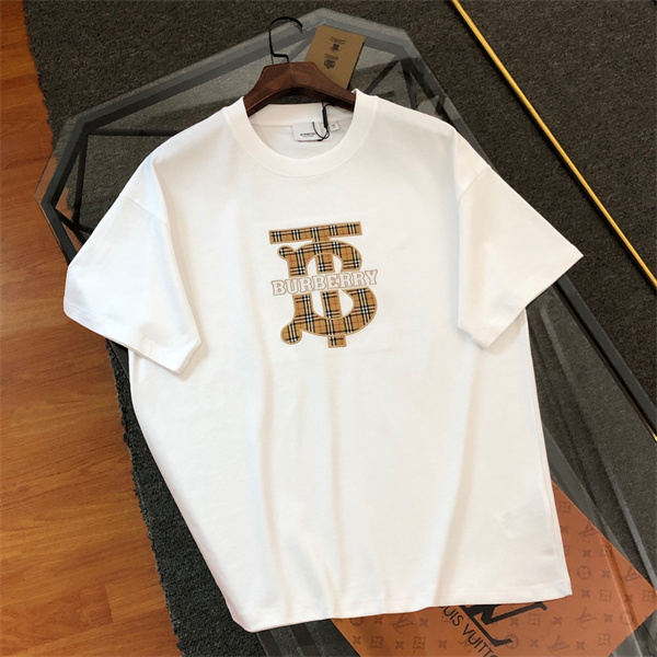 人気Burbberryバーバリーｔシャツコピー2026春夏刺繡ロゴlogo高品質個性的