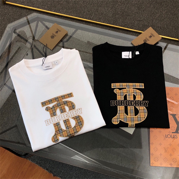 人気Burbberryバーバリーｔシャツコピー2026春夏刺繡ロゴlogo高品質個性的