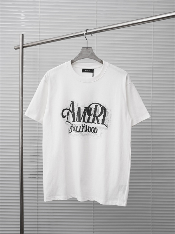 フロントレタリング ヴィンテージ感 ロックテイスト AMIRI アミリ コピー 半袖Tシャツ デザイン性