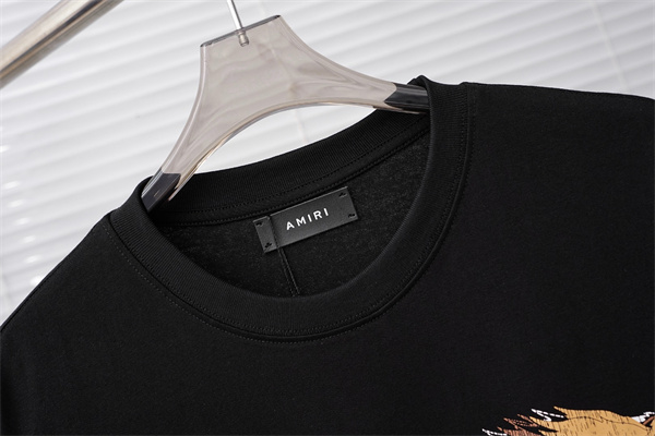 イーグルグラフィック ロゴプリント クルーネック アメリカンテイスト AMIRI アミリ コピー 半袖Tシャツ ストリートウェア
