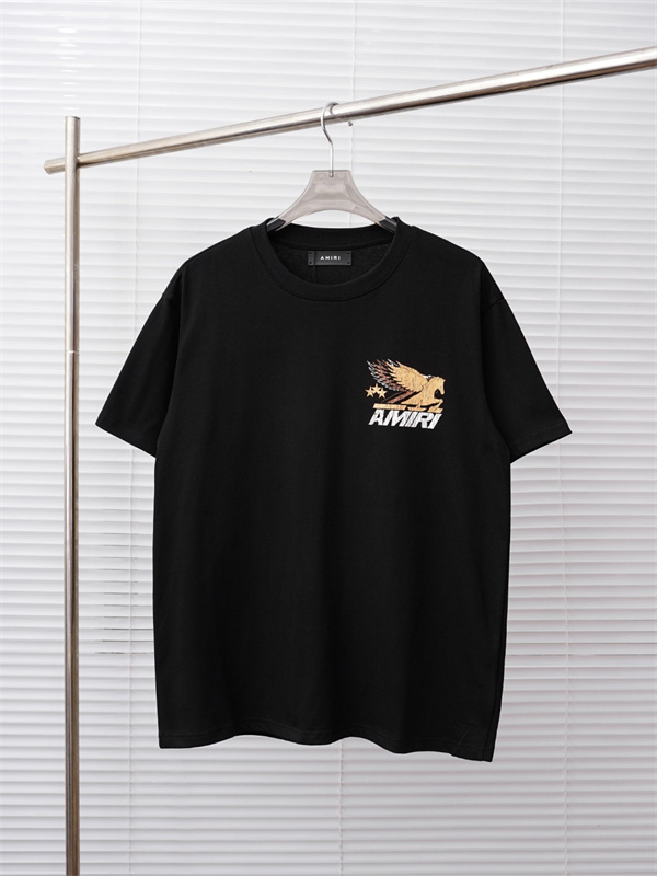 イーグルグラフィック ロゴプリント クルーネック アメリカンテイスト AMIRI アミリ コピー 半袖Tシャツ ストリートウェア