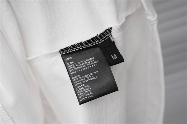 サークルロゴ グラフィックアート フロントプリント AMIRI アミリ コピー 半袖Tシャツ 高感度デザイン